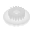 Engranaje exprimidor Braun MPZ22 BR67050175