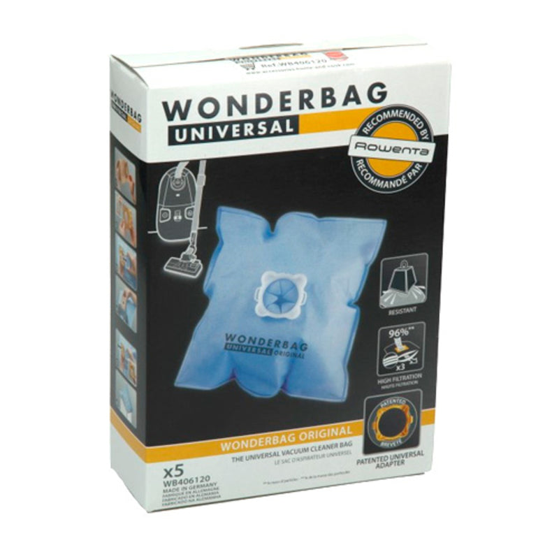 Bolsa de aspirador Wonderbag Original x 5 - Rowenta  WB406120