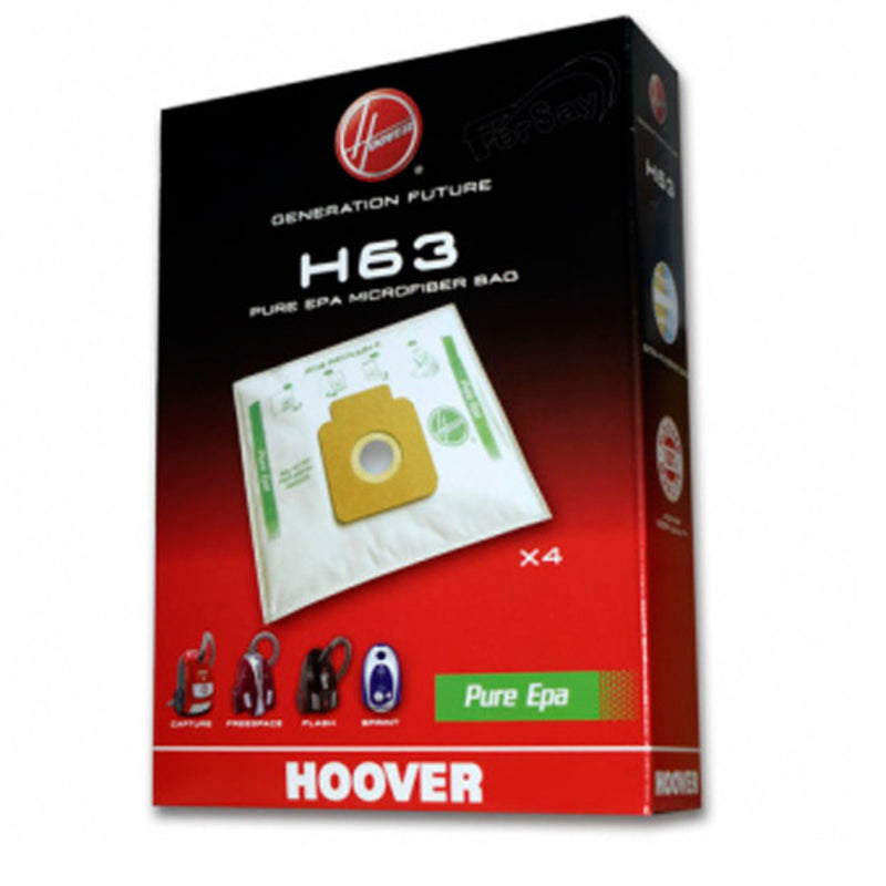 Bolsa aspirador Hoover H63 - 4 unidades 35600536
